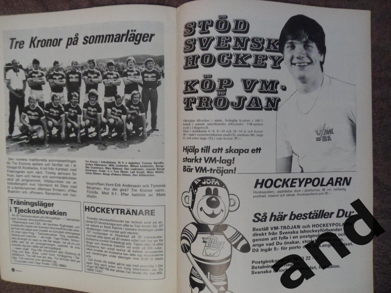 журнал Хоккей (Швеция) № 6 (1980) 4