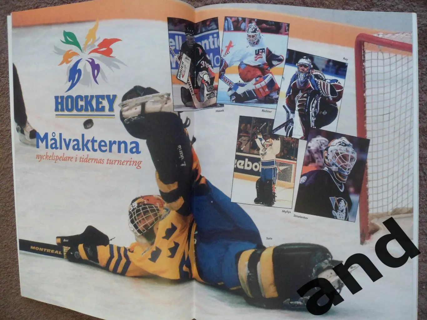 журнал Хоккей (Швеция) спецвыпуск Олимпиада - 1998 1