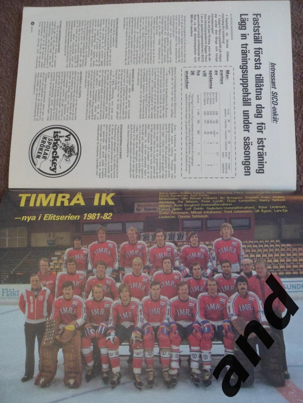 журнал Хоккей (Швеция) № 5 (1981) 1