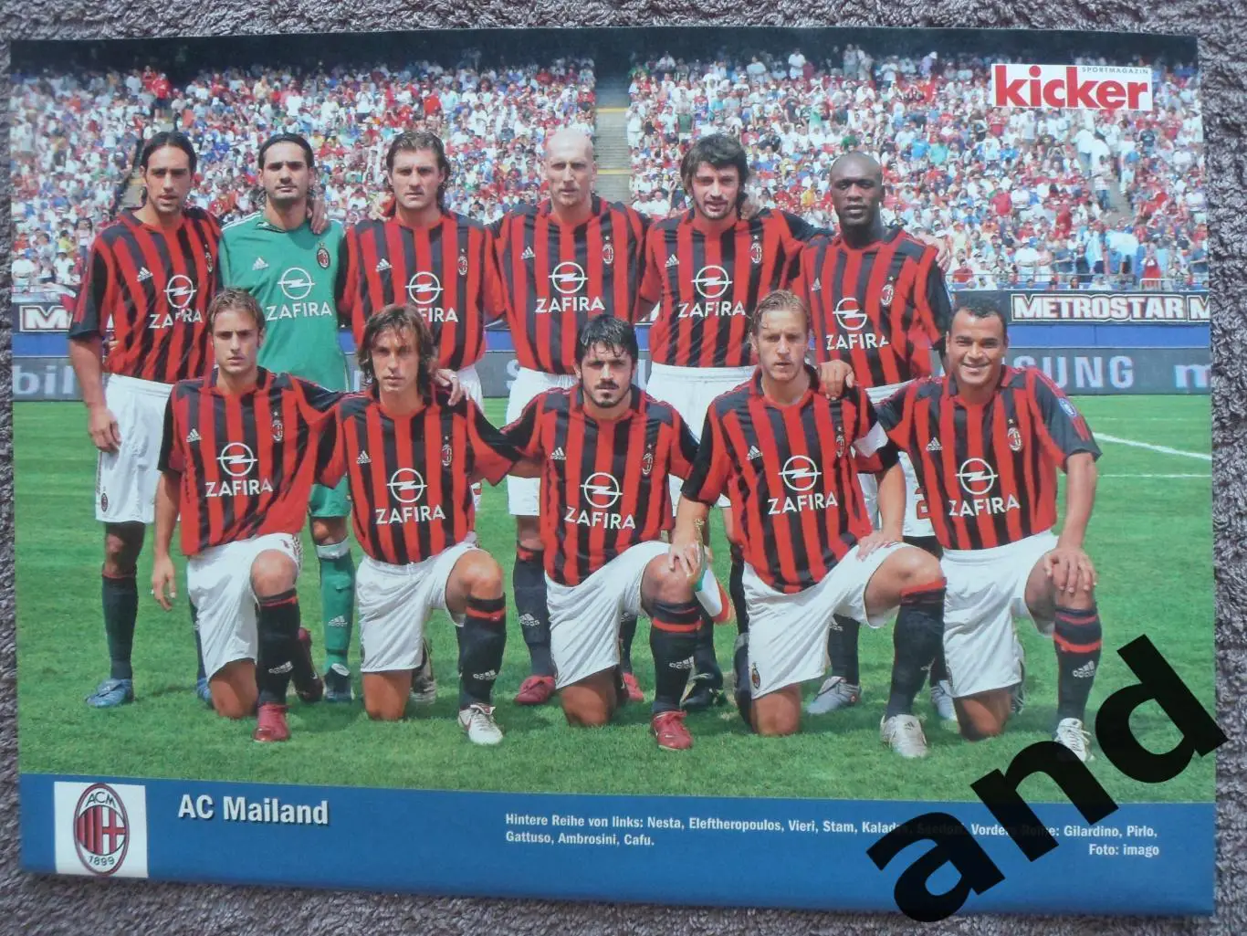 постер Милан 2005 Kicker