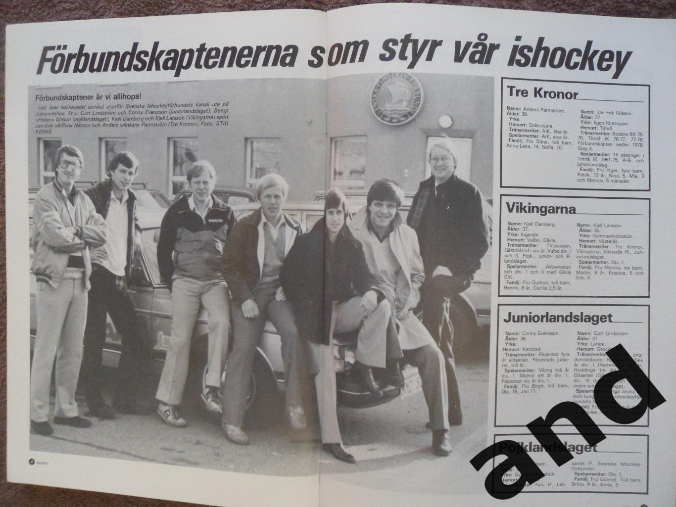 журнал Хоккей (Швеция) № 10 (1981) 5