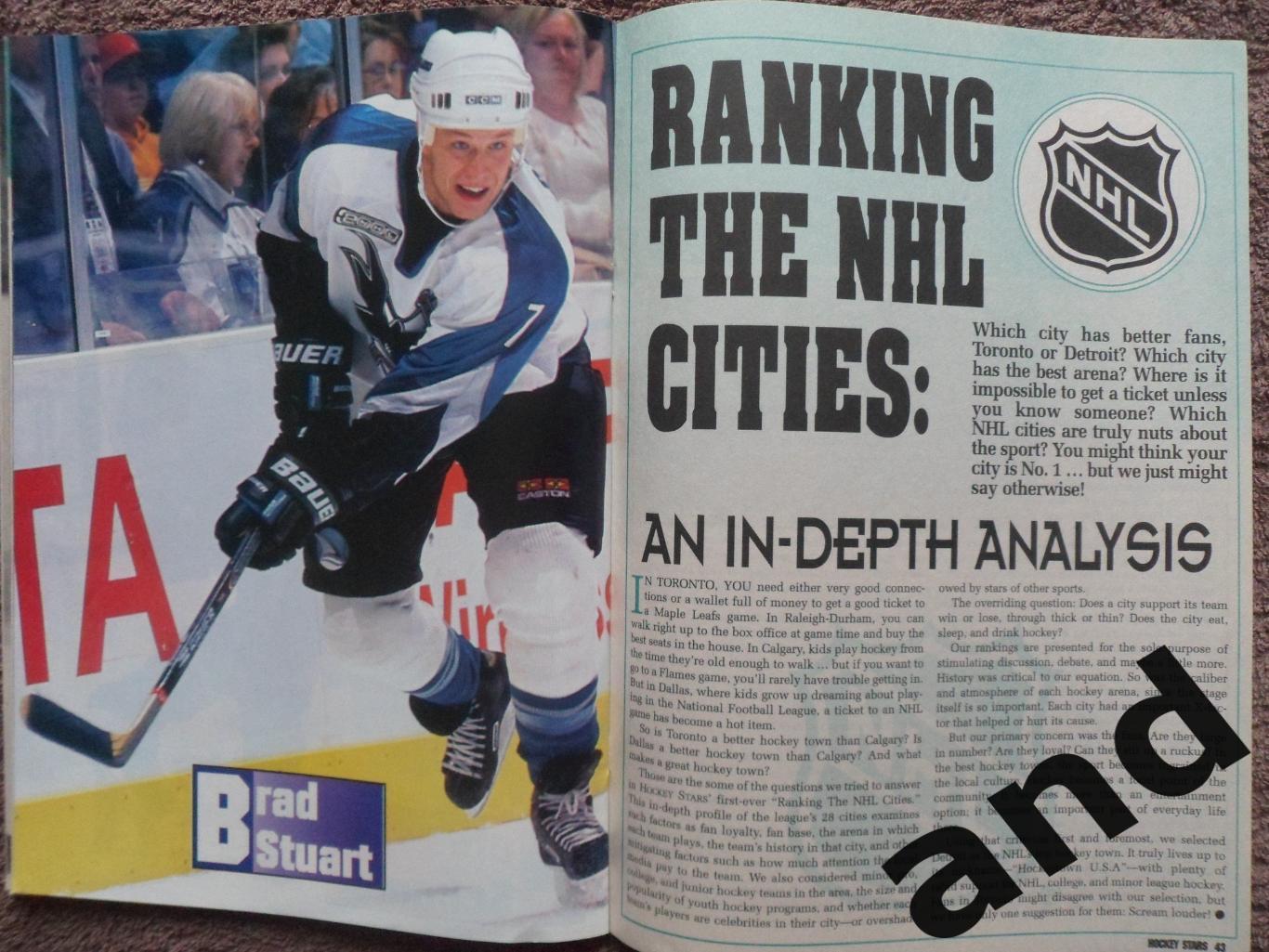 журнал хоккей Hockey Stars март 2000 (постеры) 3