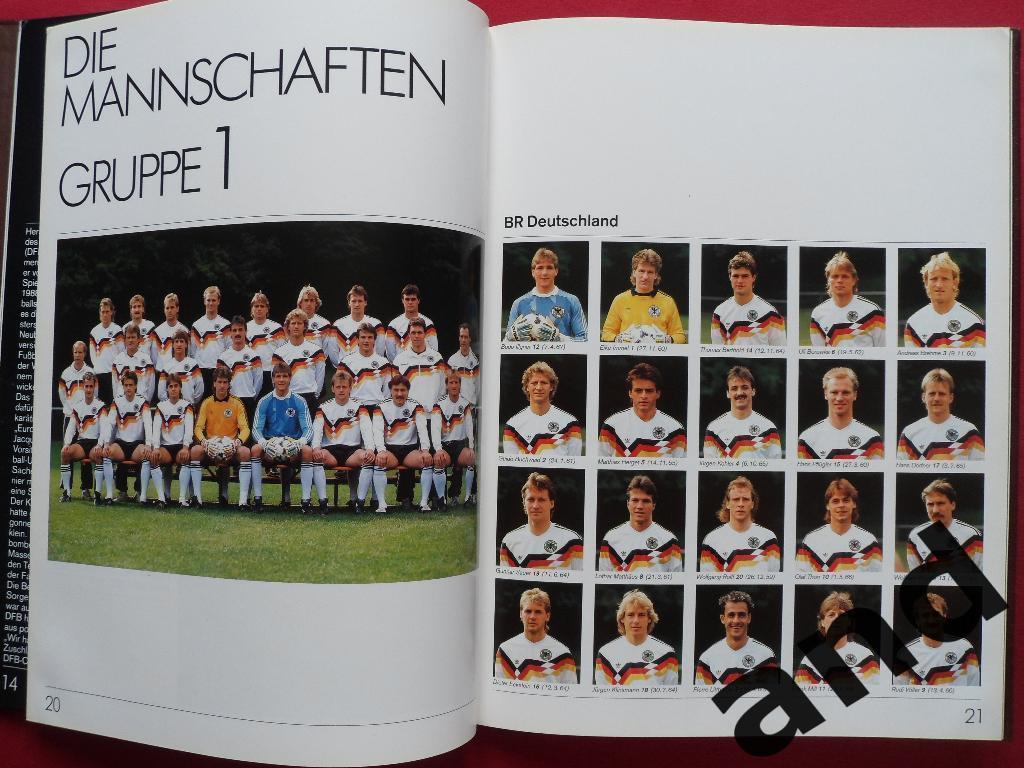 Ю.Клинсманн -фотоальбом - Чемпионат Европы по футболу 1988 (с фото всех команд) 2