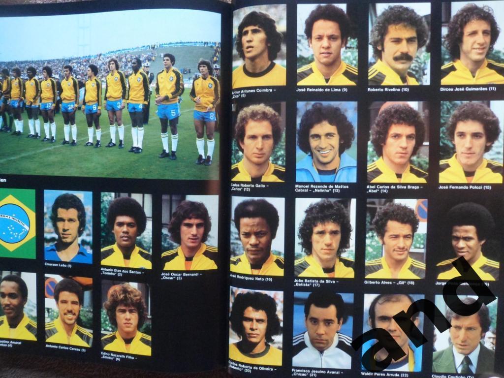 фотоальбом Чемпионат мира по футболу 1978 (фото команд)+автографы сб. Швеции 3