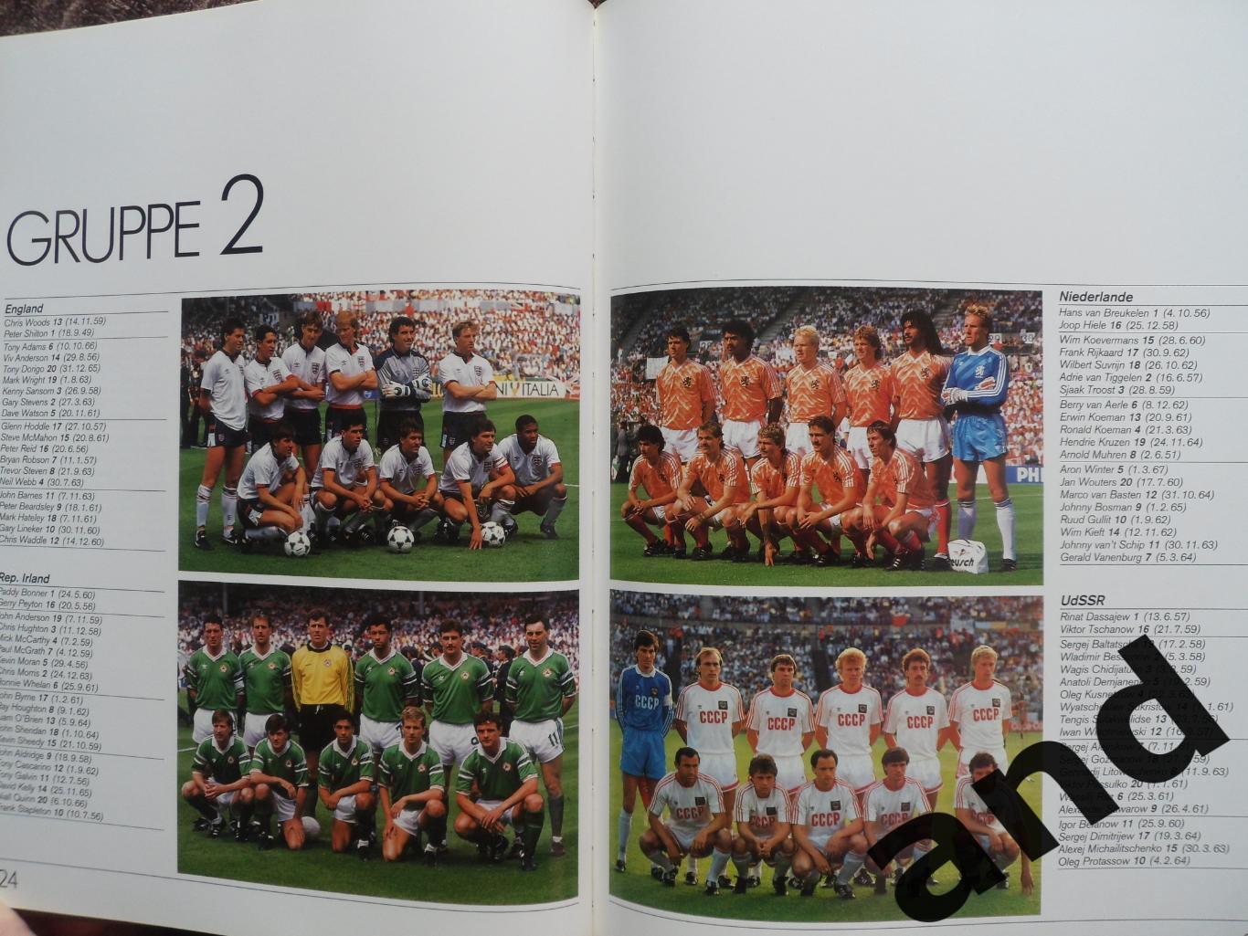 Ю.Клинсманн -фотоальбом - Чемпионат Европы по футболу 1988 (с фото всех команд). 7