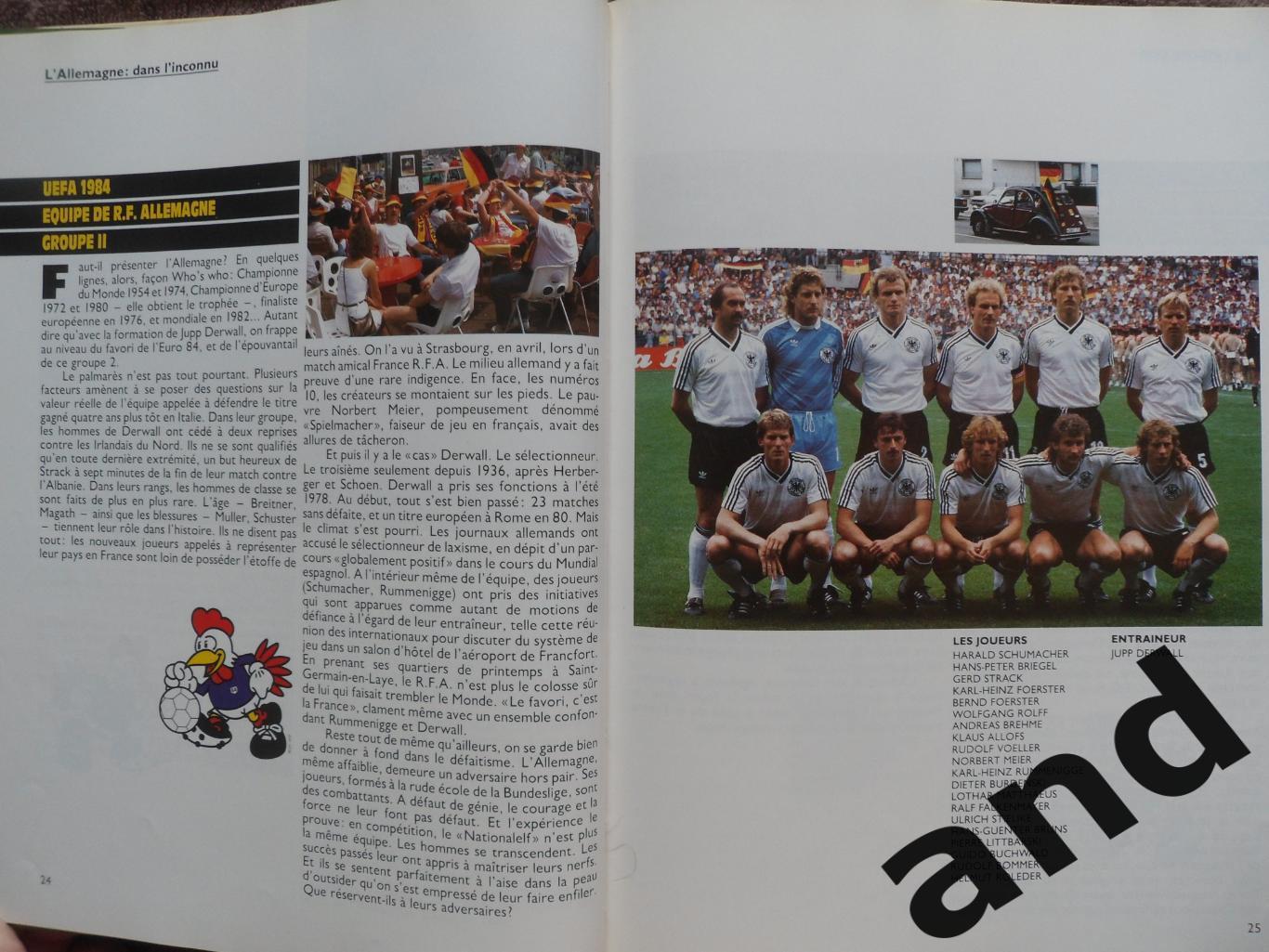 Фотоальбом- Чемпионат Европы по футболу 1984 (с фото всех команд). 1