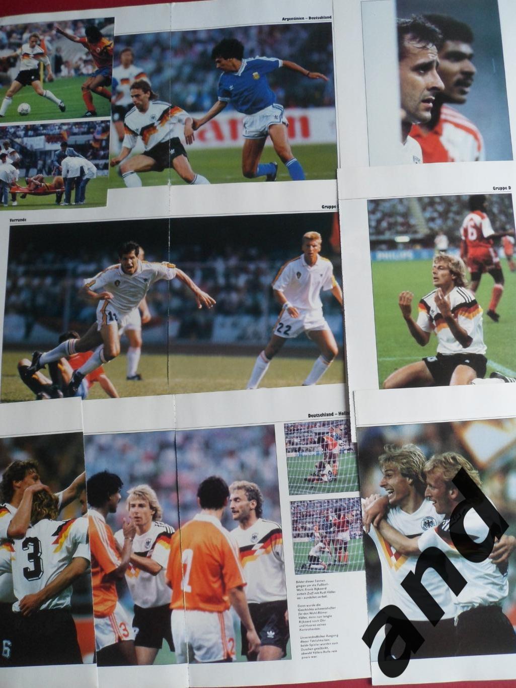 набор 95 фото Чемпионат мира по футболу-1990 г. 4