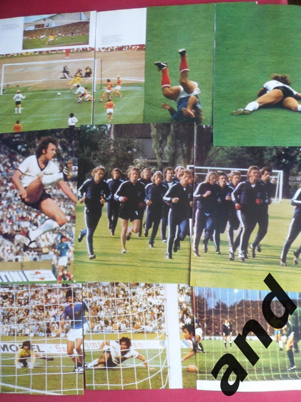 набор 100 фото Чемпионат мира по футболу-1974 г. 1
