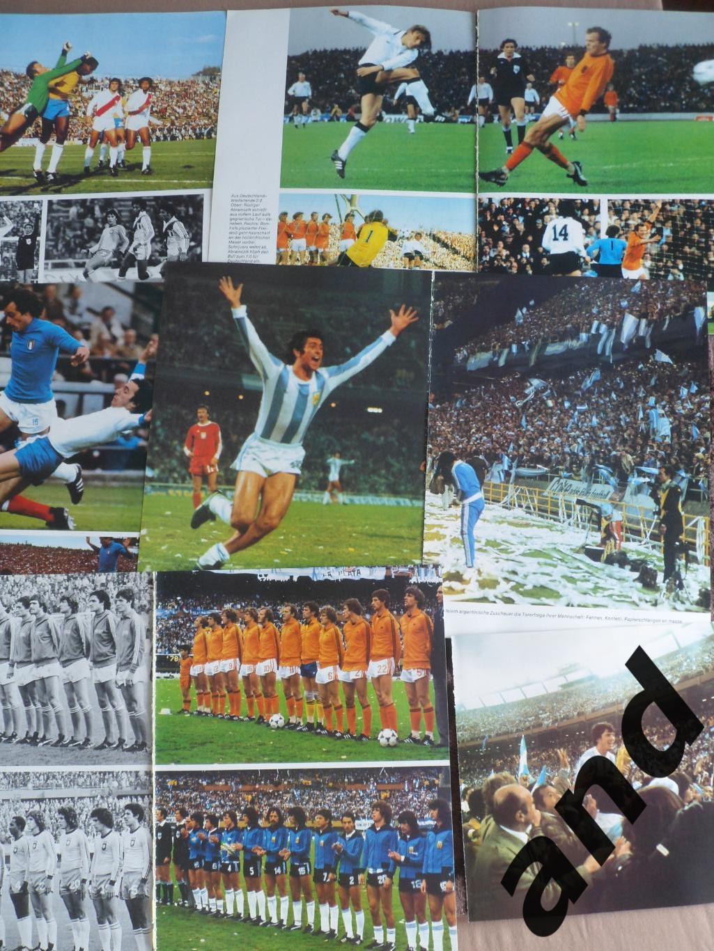 набор 150 фото Чемпионат мира по футболу 1978
