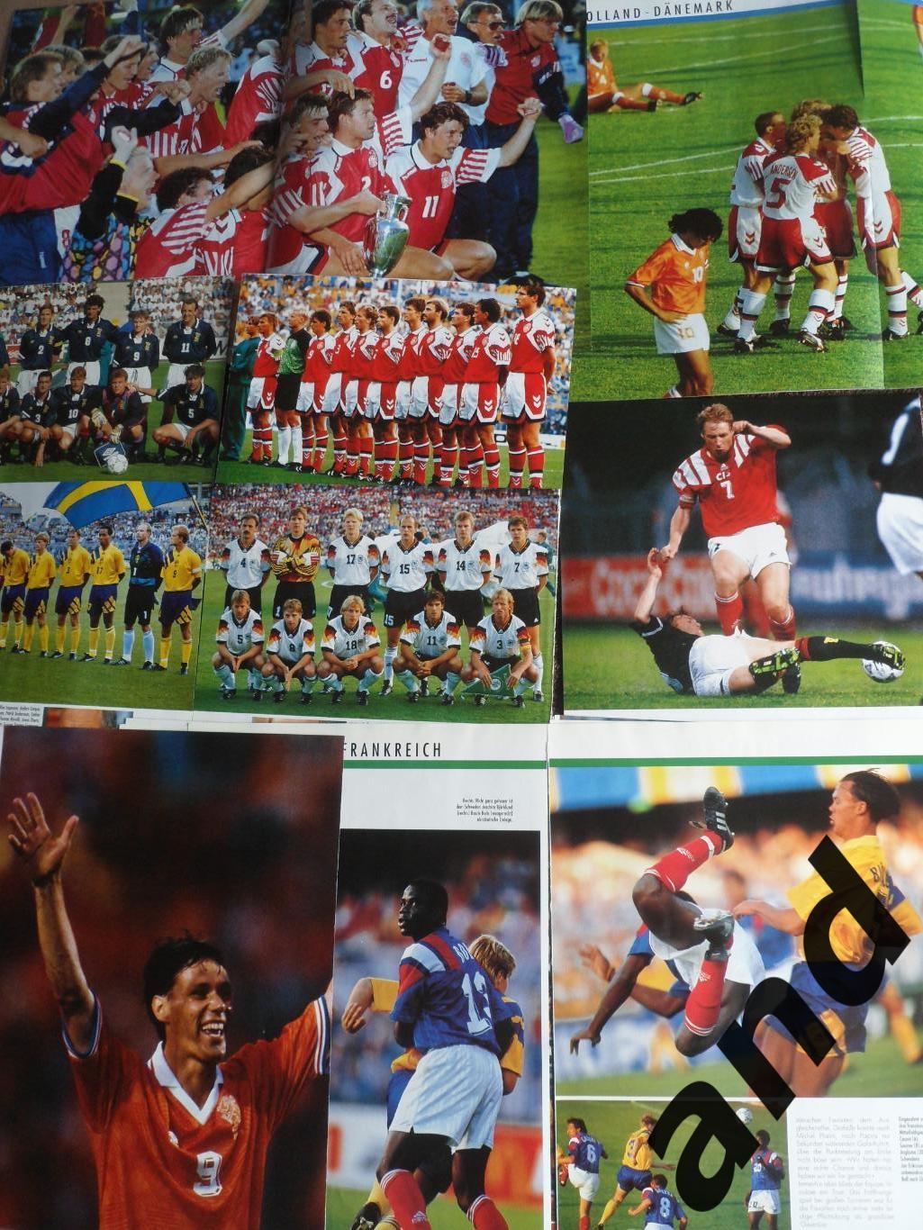 набор 160 фото Чемпионат Европы по футболу-1992 г. 1