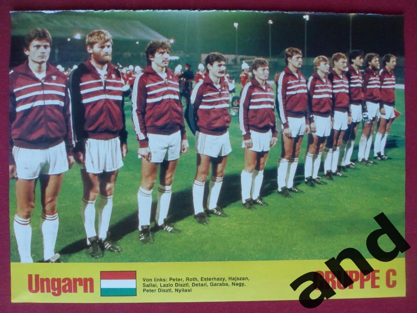 постер Венгрия 1986