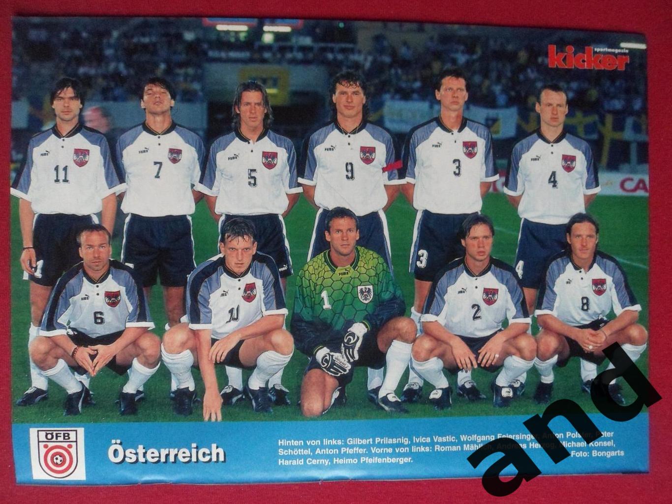 kicker постер Австрия 1998