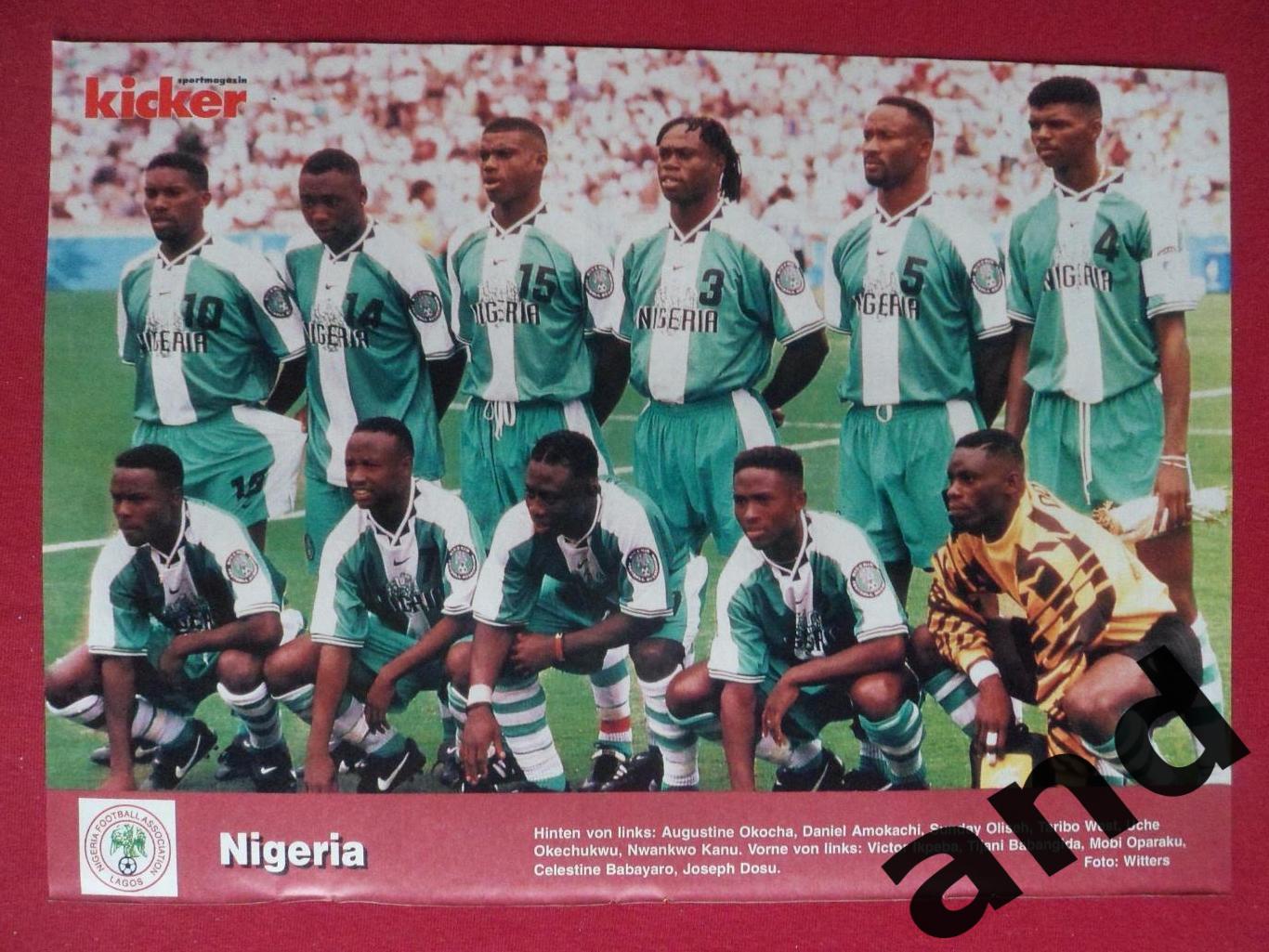 kicker постер Нигерия 1998