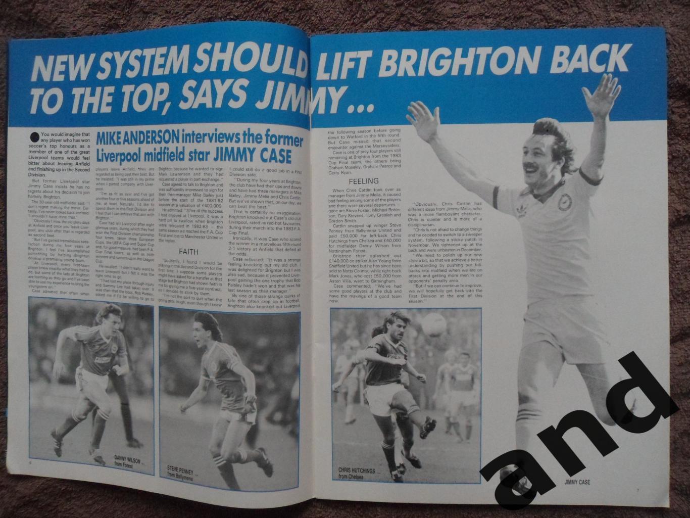 Football Monthly март 1985 большой постер Вест бромвич 5