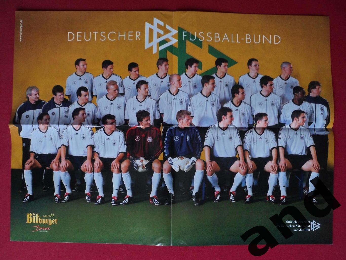 большой постер/плакат Германия 2002 Kicker 1
