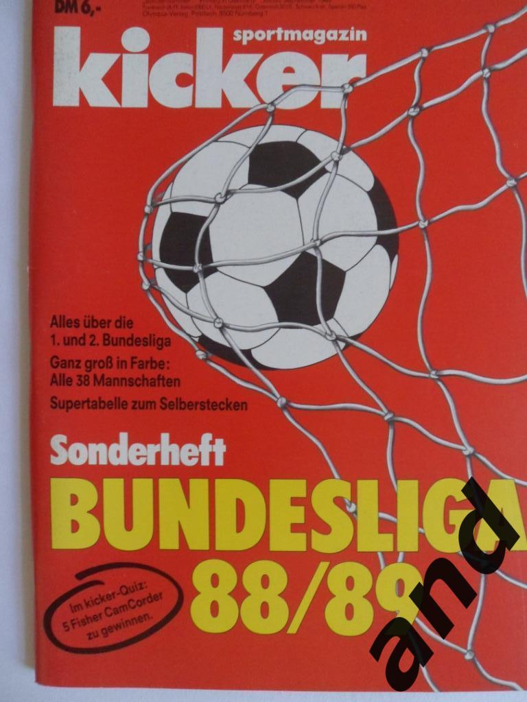 Kicker (спецвыпуск) Бундеслига 1988-89