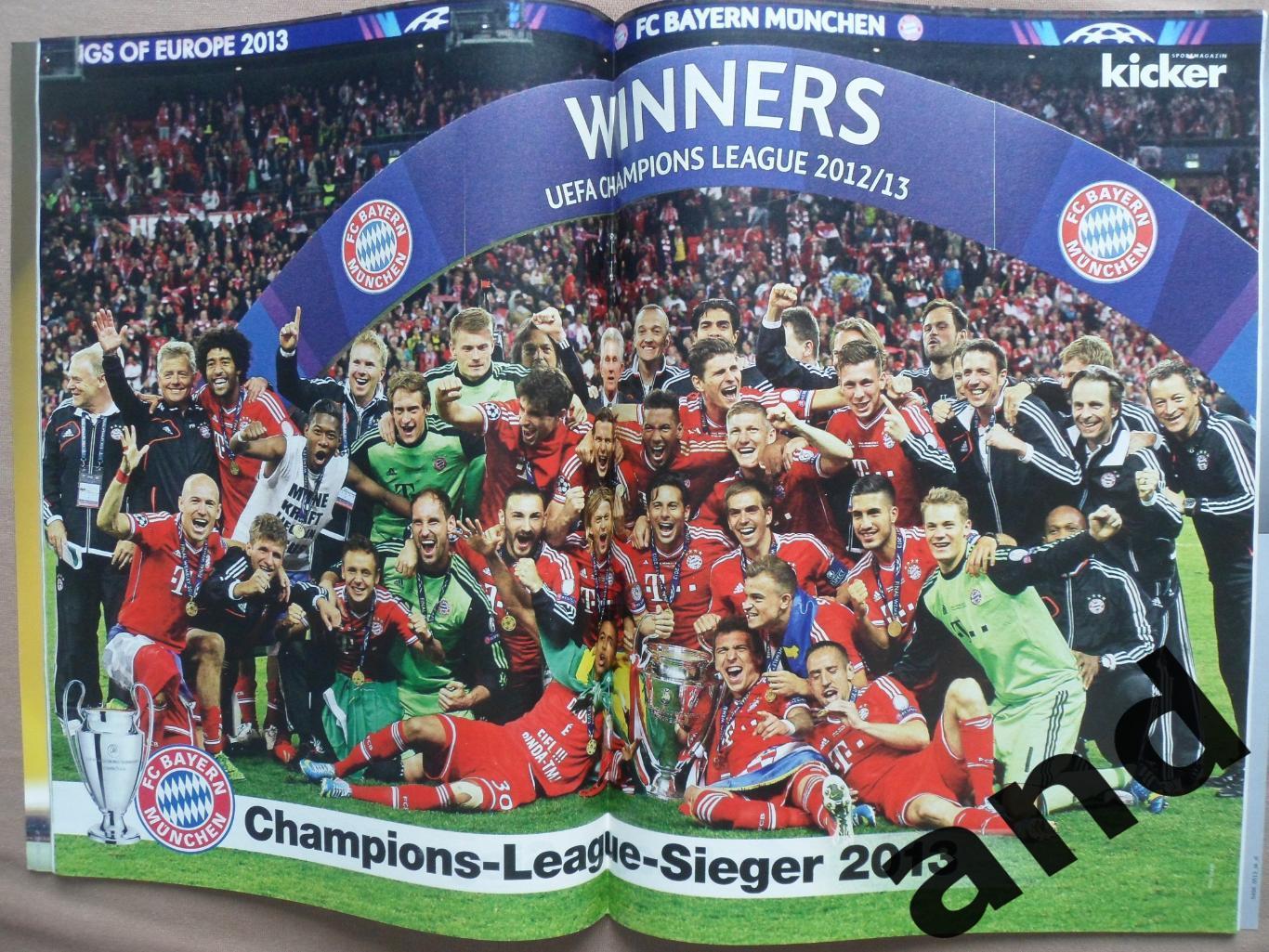 Kicker (спецвыпуск) Бавария - победитель Лиги чемпионов 2012-2013 (c постером) 5