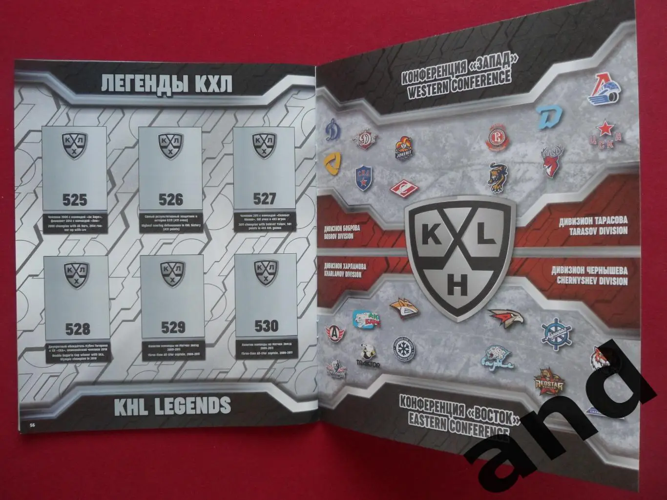 Альбом панини panini КХЛ 2019-2020 пустой 3