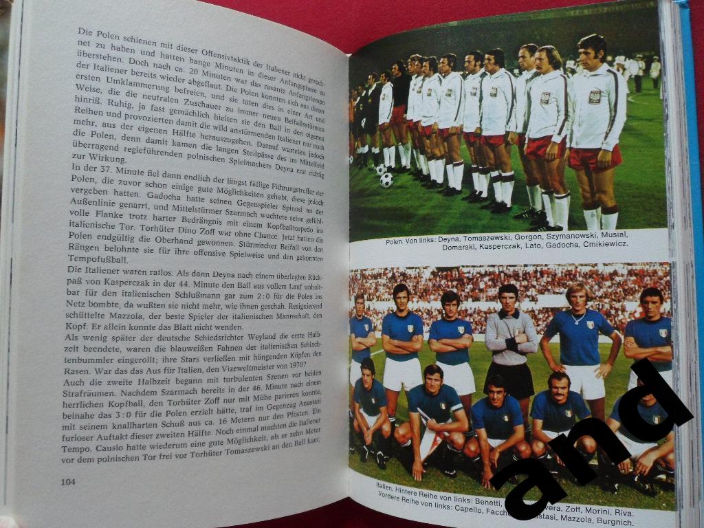 книга Чемпионат мира по футболу 1974 г. (с фото команд) 1