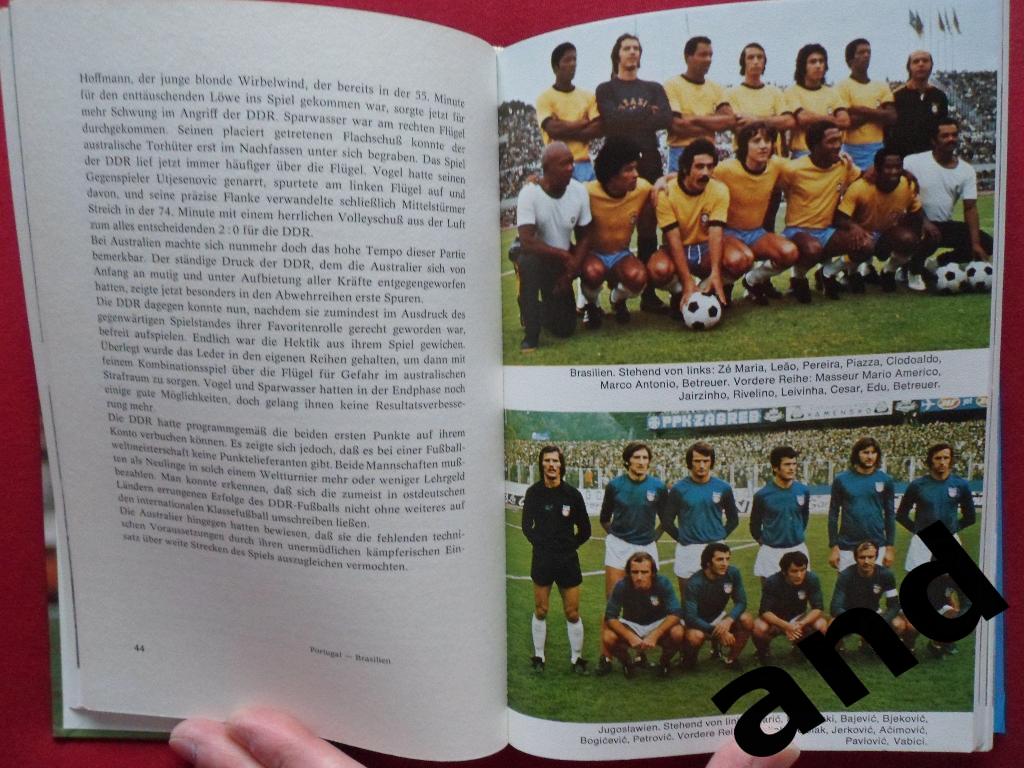 книга Чемпионат мира по футболу 1974 г. (с фото команд) 2