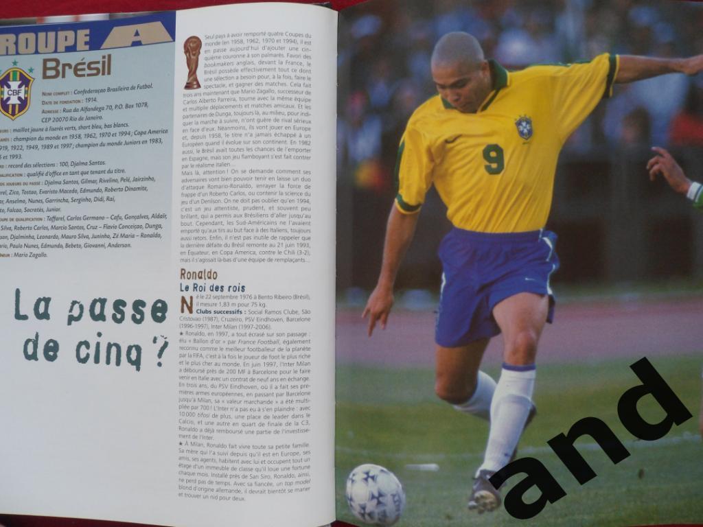фотоальбом Звезды Чемпионата мира по футболу 1998 г. (постеры игроков) 7