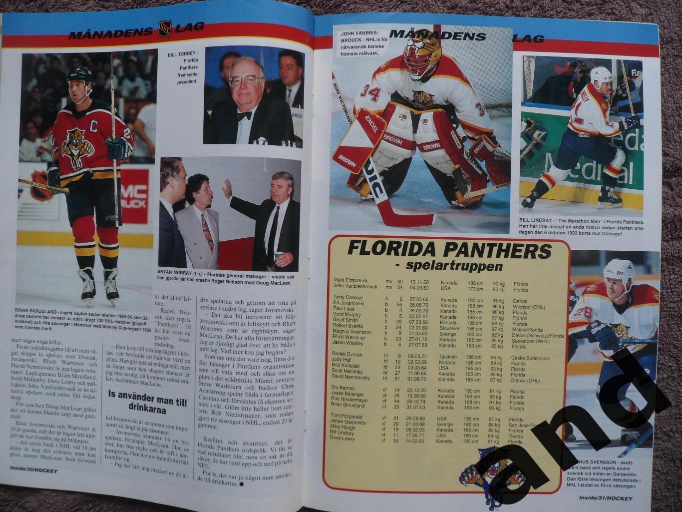 журнал Хоккей (Inside Hockey) №1-2 (1996) 2