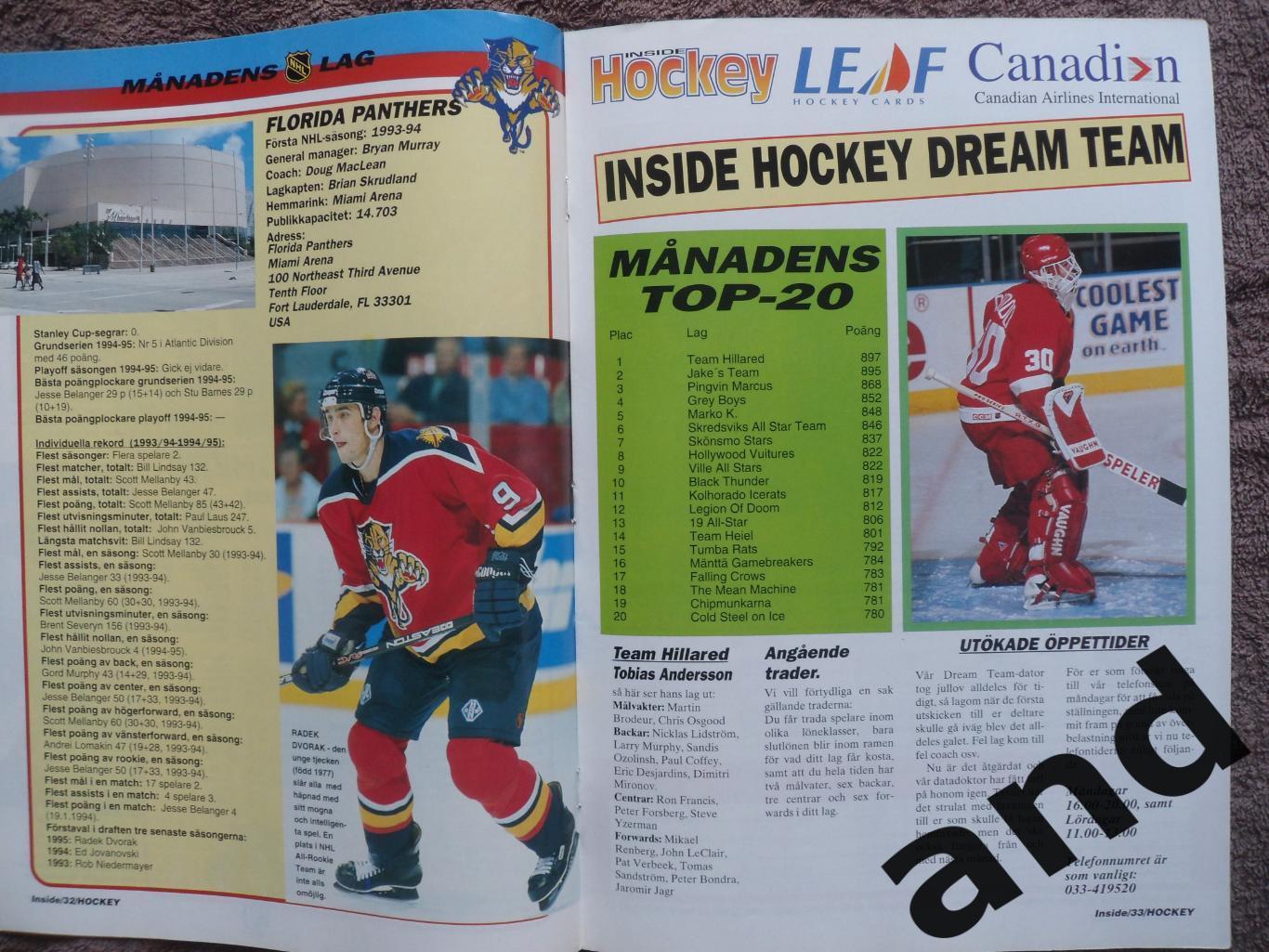 журнал Хоккей (Inside Hockey) №1-2 (1996) 7