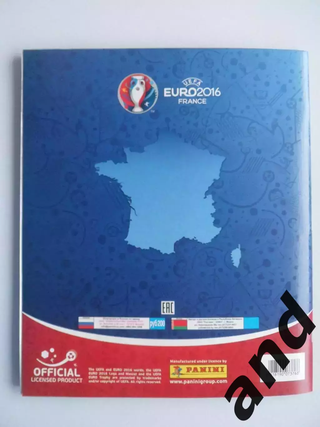 Альбом панини panini чемпионат Европы 2016 (653 наклейки) почти полный 7