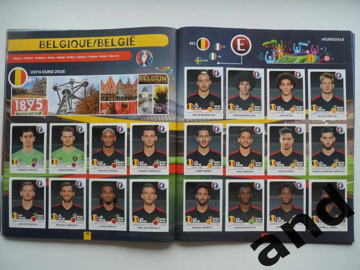 Альбом панини panini чемпионат Европы 2016 (653 наклейки) почти полный 4