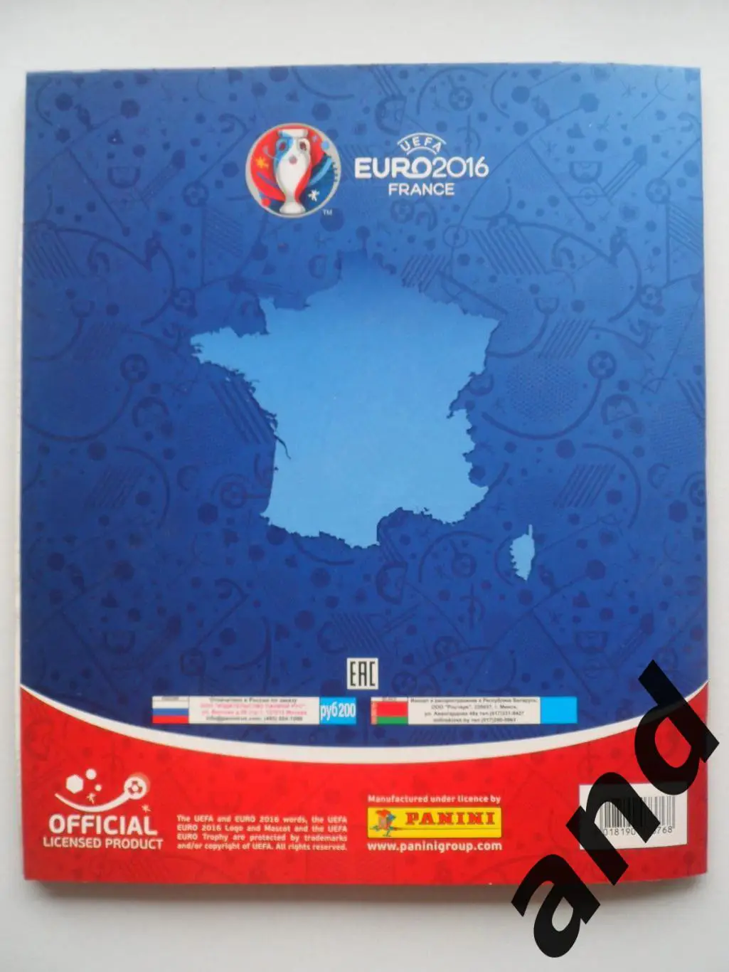 Альбом панини panini чемпионат Европы 2016 (653 наклейки) почти полный 7