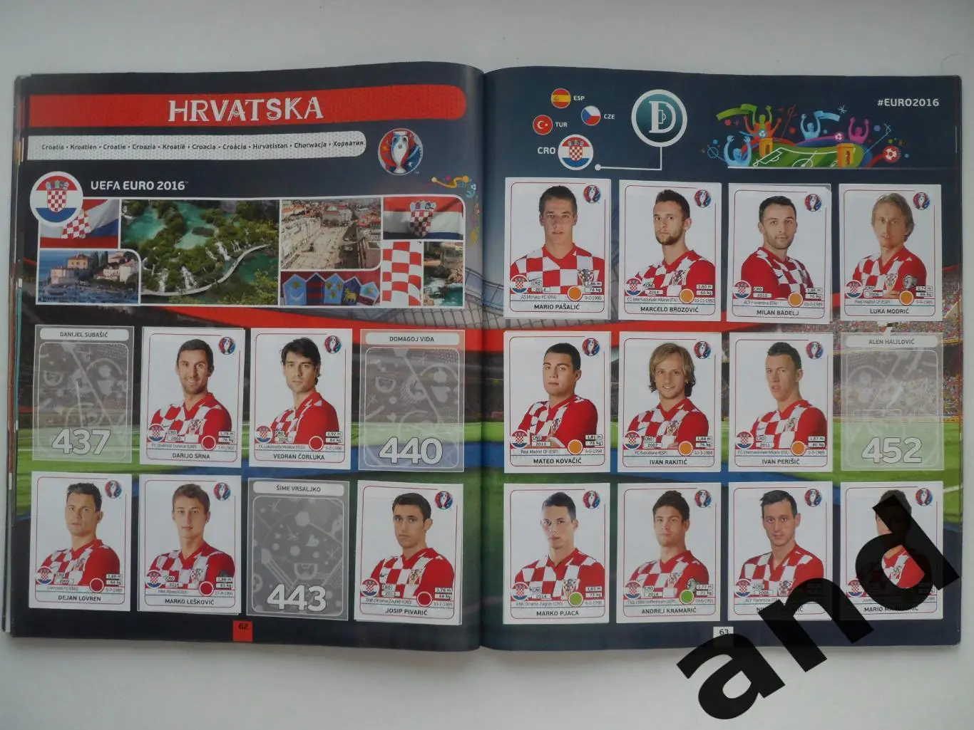 Альбом панини panini чемпионат Европы 2016 (501 наклейка). 4