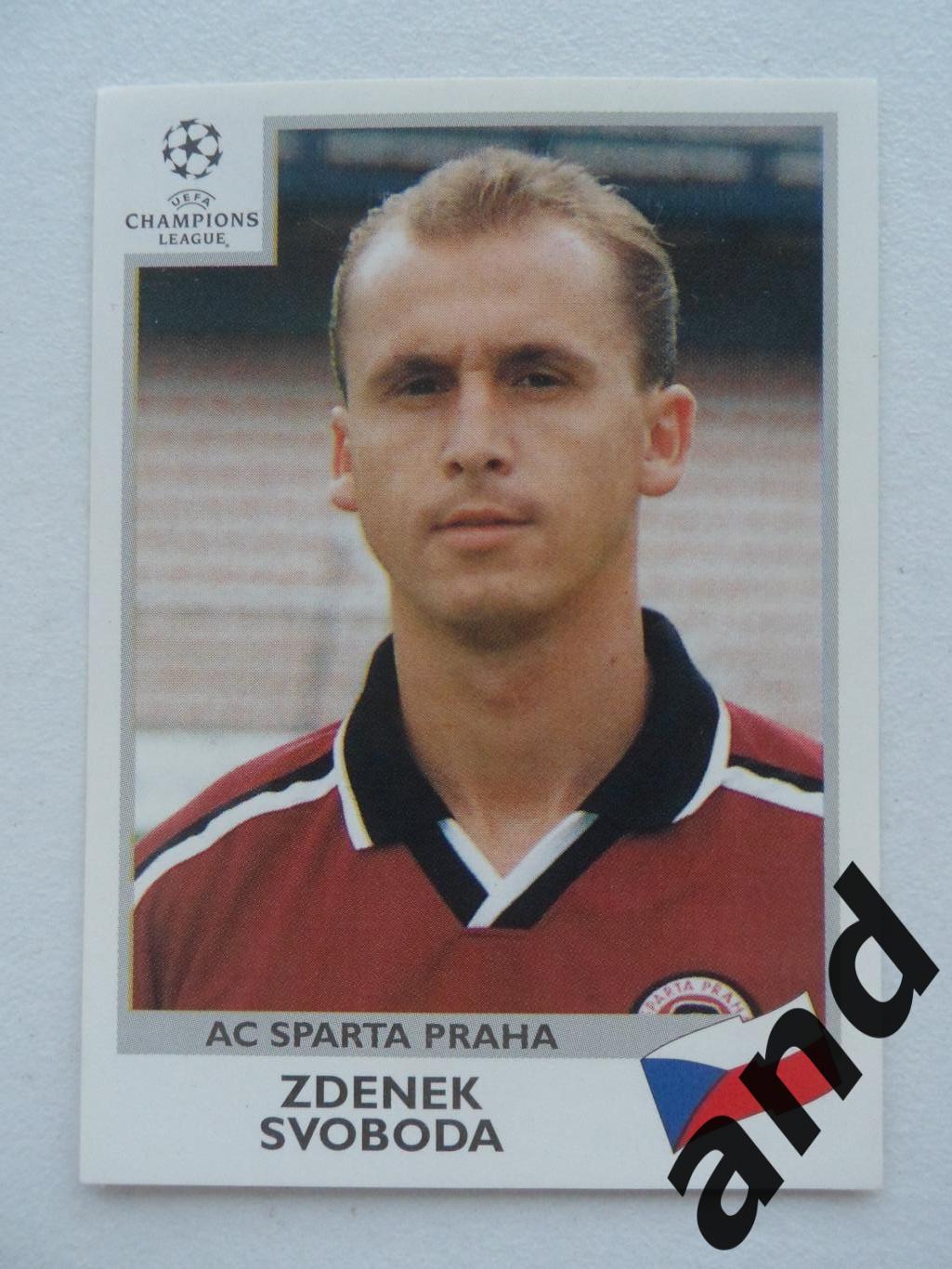 panini № 251 Zdenek Svoboda - Лига чемпионов УЕФА 1999-2000 панини