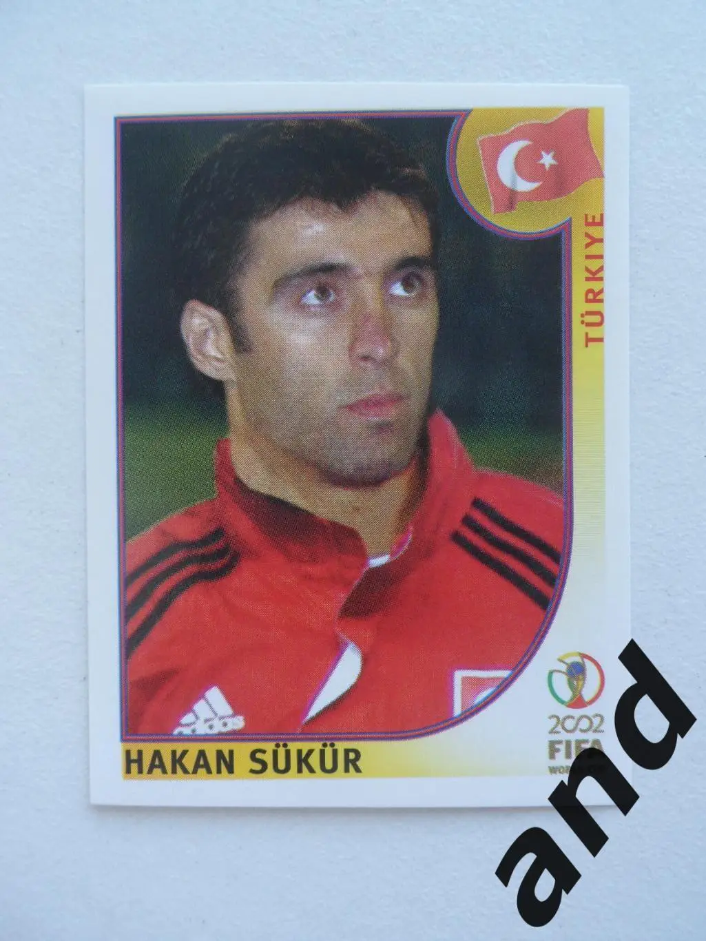 panini № 204 Hakan Sukur - Чемпионат Мира 2002 панини