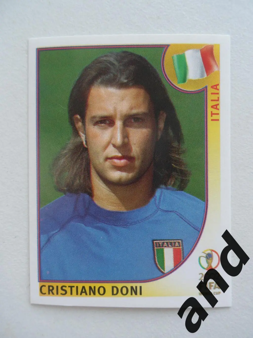 panini № 469 Cristiano Doni - Чемпионат Мира 2002 панини