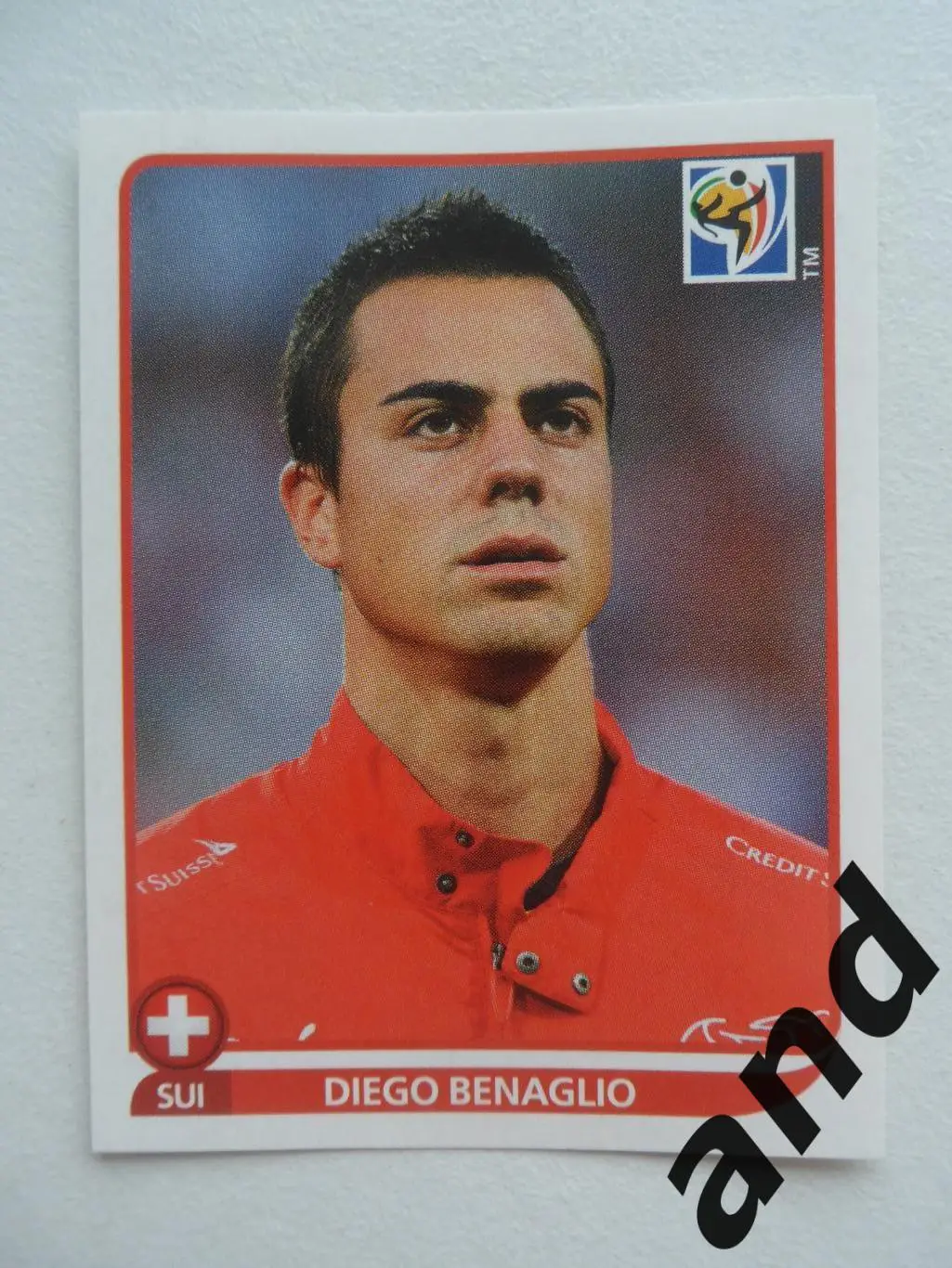 panini № 583 Diego Benaglio - чемпионат мира 2010 панини