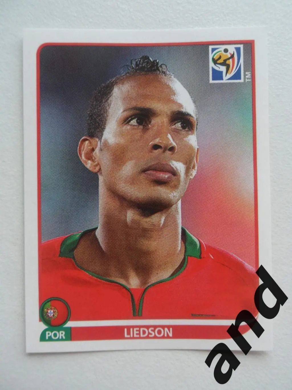 panini № 560 Liedson - чемпионат мира 2010 панини