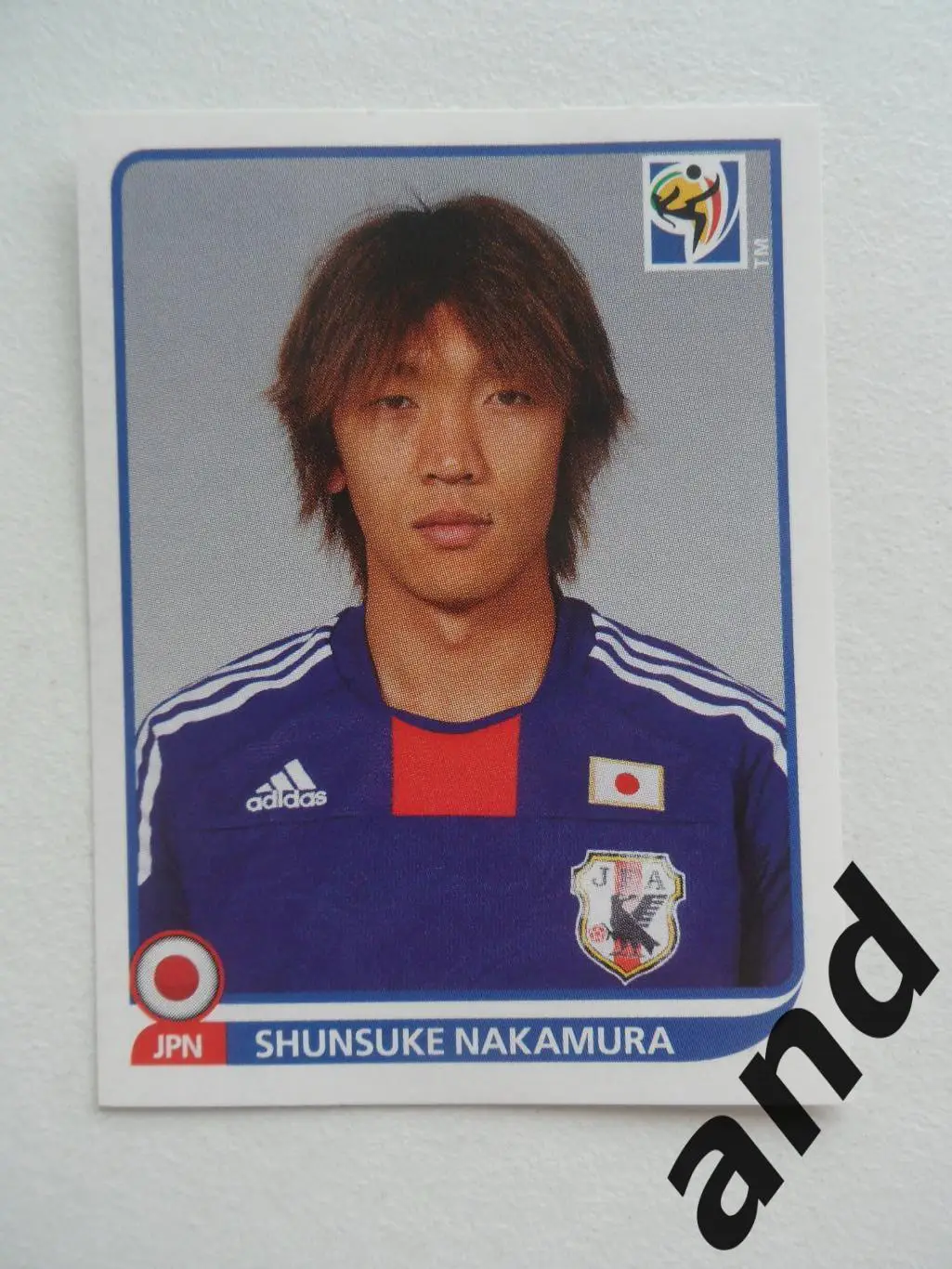 panini № 388 Shunsuke Nakamura - чемпионат мира 2010 панини