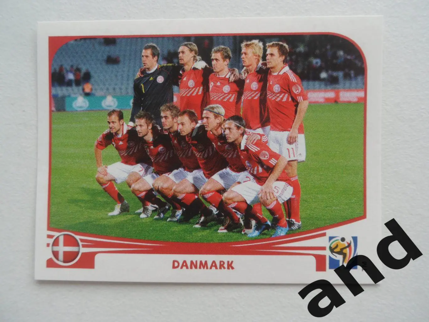 panini № 353 Danmark - чемпионат мира 2010 панини