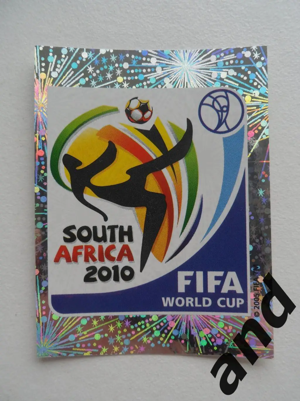 panini № 4 Official Emblem - чемпионат мира 2010 панини