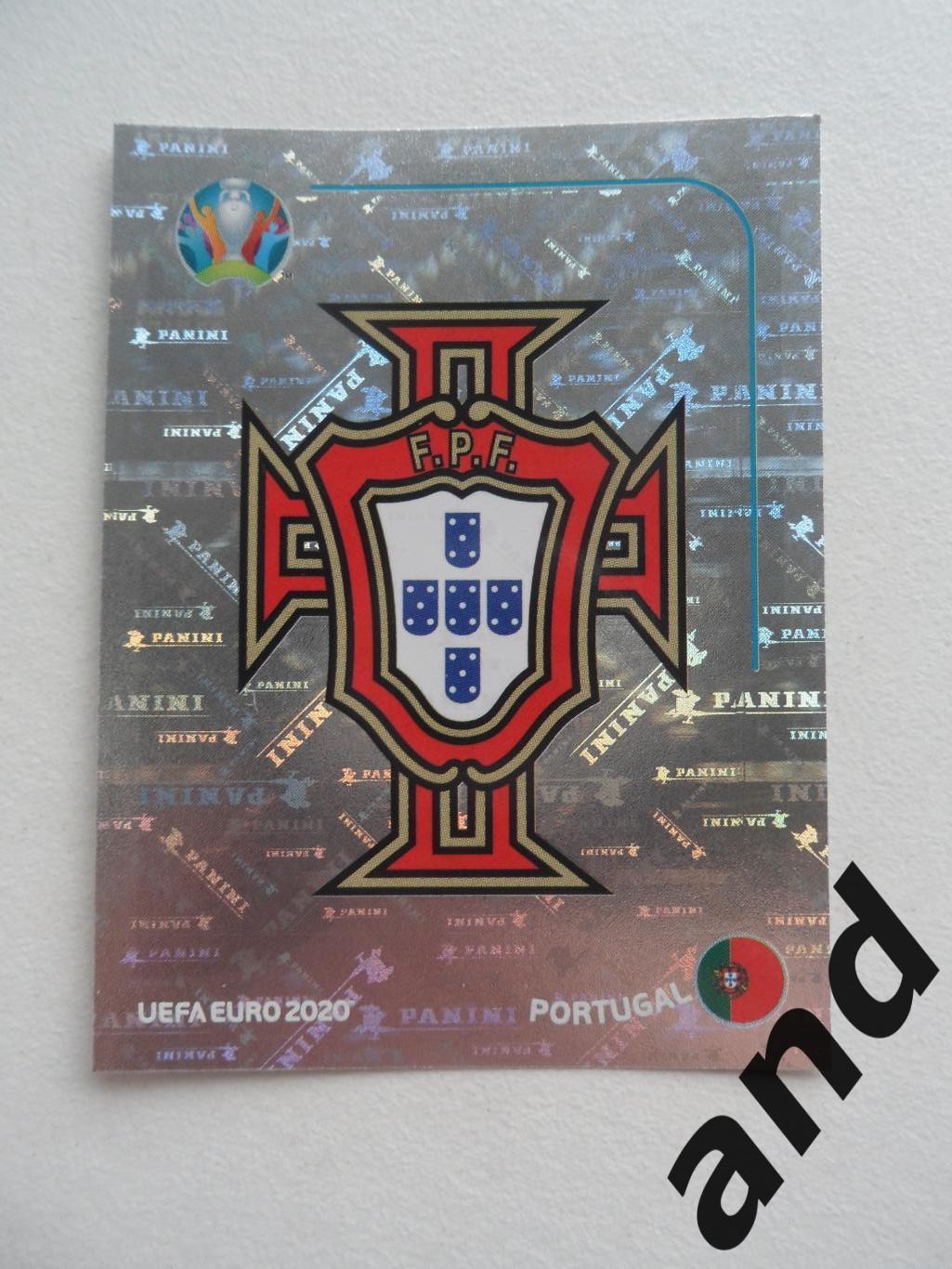 panini POR1 Portugal Евро 2020 панини