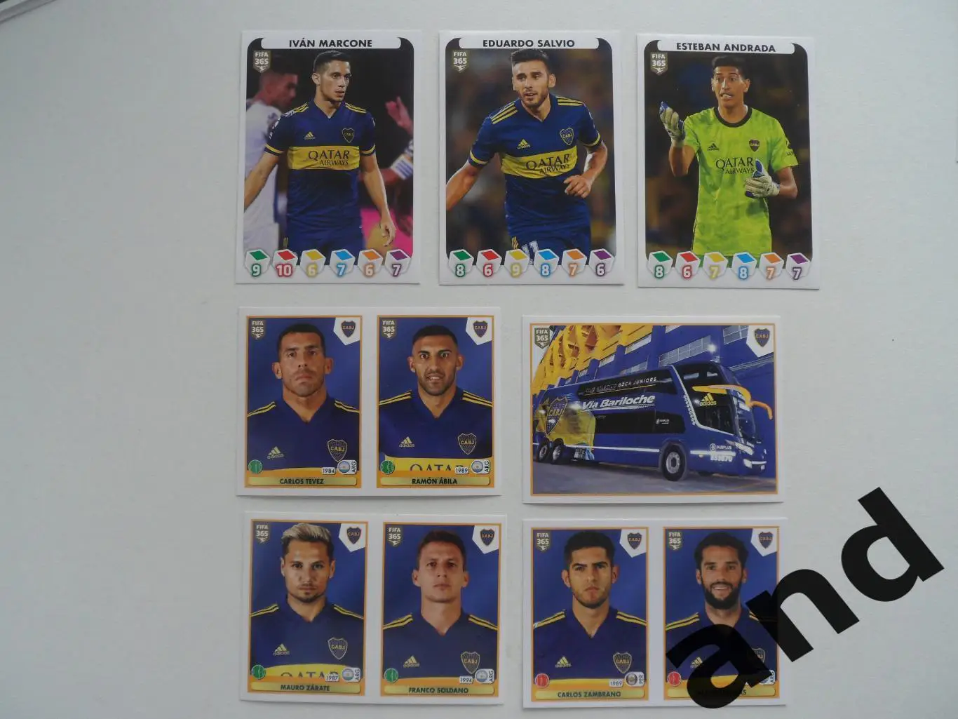 panini набор наклеек (7 шт.) FIFA 365 (2020-21)