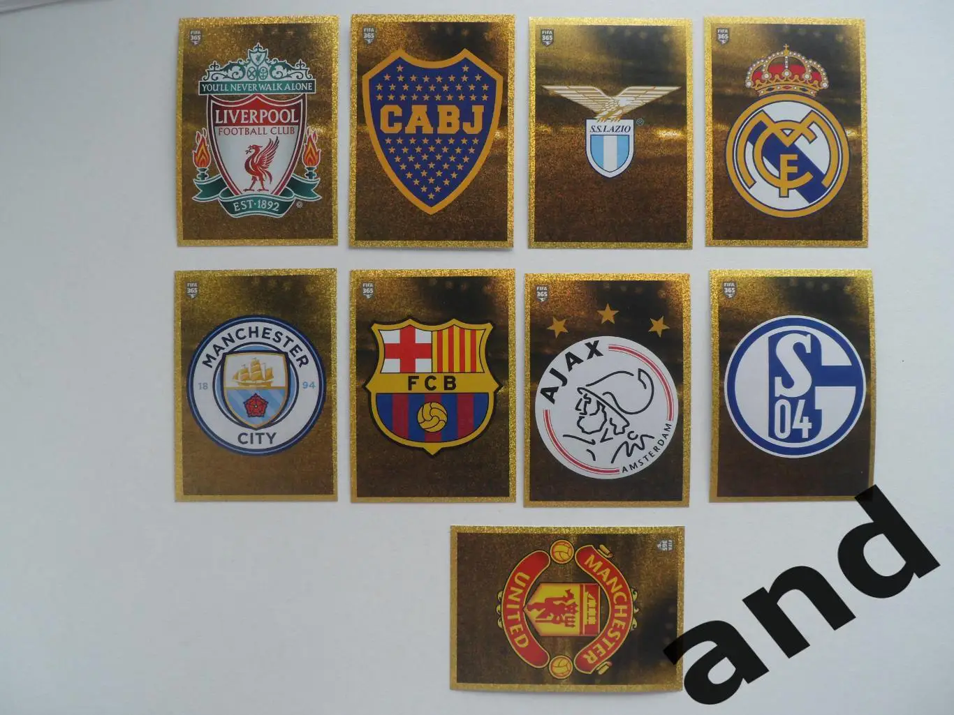 panini набор наклеек (9 шт.) FIFA 365 (2020-21)