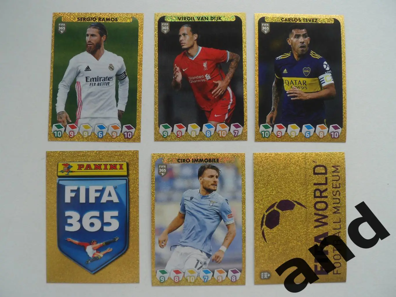 panini набор наклеек (6 шт.) FIFA 365 (2020-21).