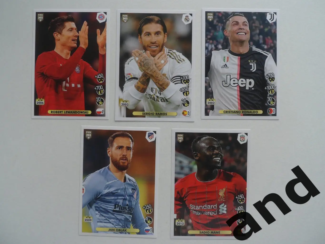 panini набор наклеек (5 шт.) FIFA 365 (2020-21).