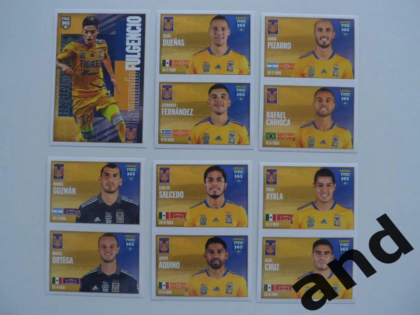 panini набор наклеек (6 шт.) FIFA 365 (2021-22)..