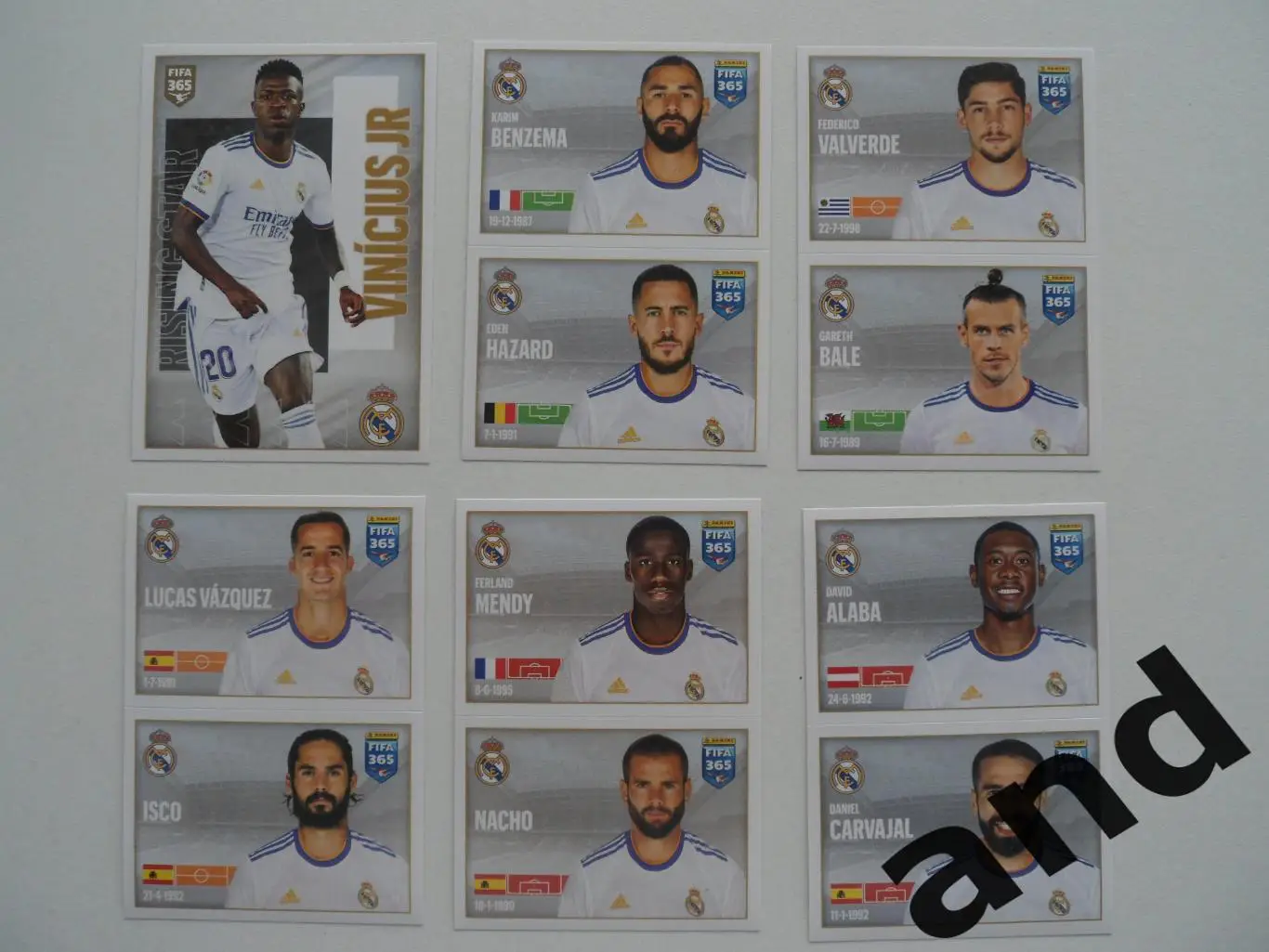 panini набор наклеек (6 шт.) FIFA 365 (2021-22),