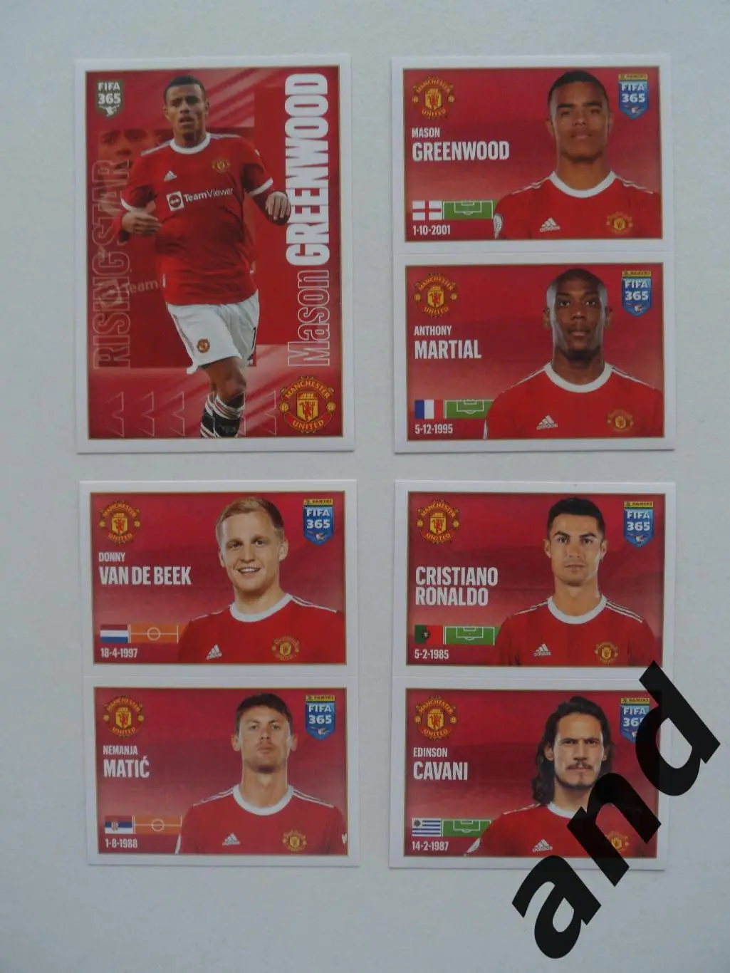 panini набор наклеек (4 шт.) FIFA 365 (2021-22),