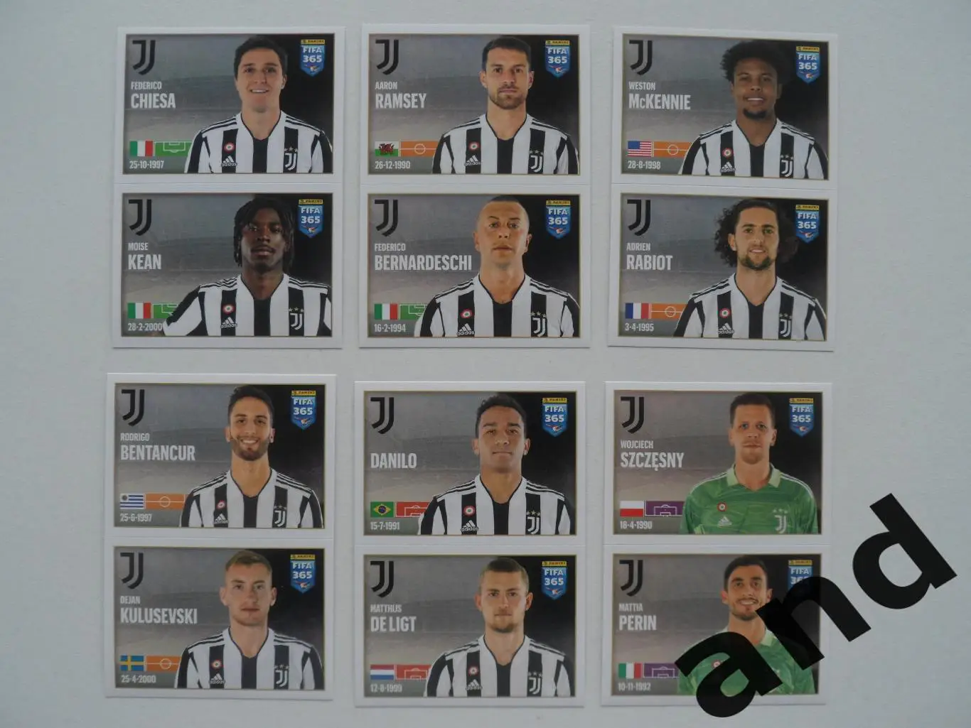 panini набор наклеек (6 шт.) FIFA 365 (2021-22),