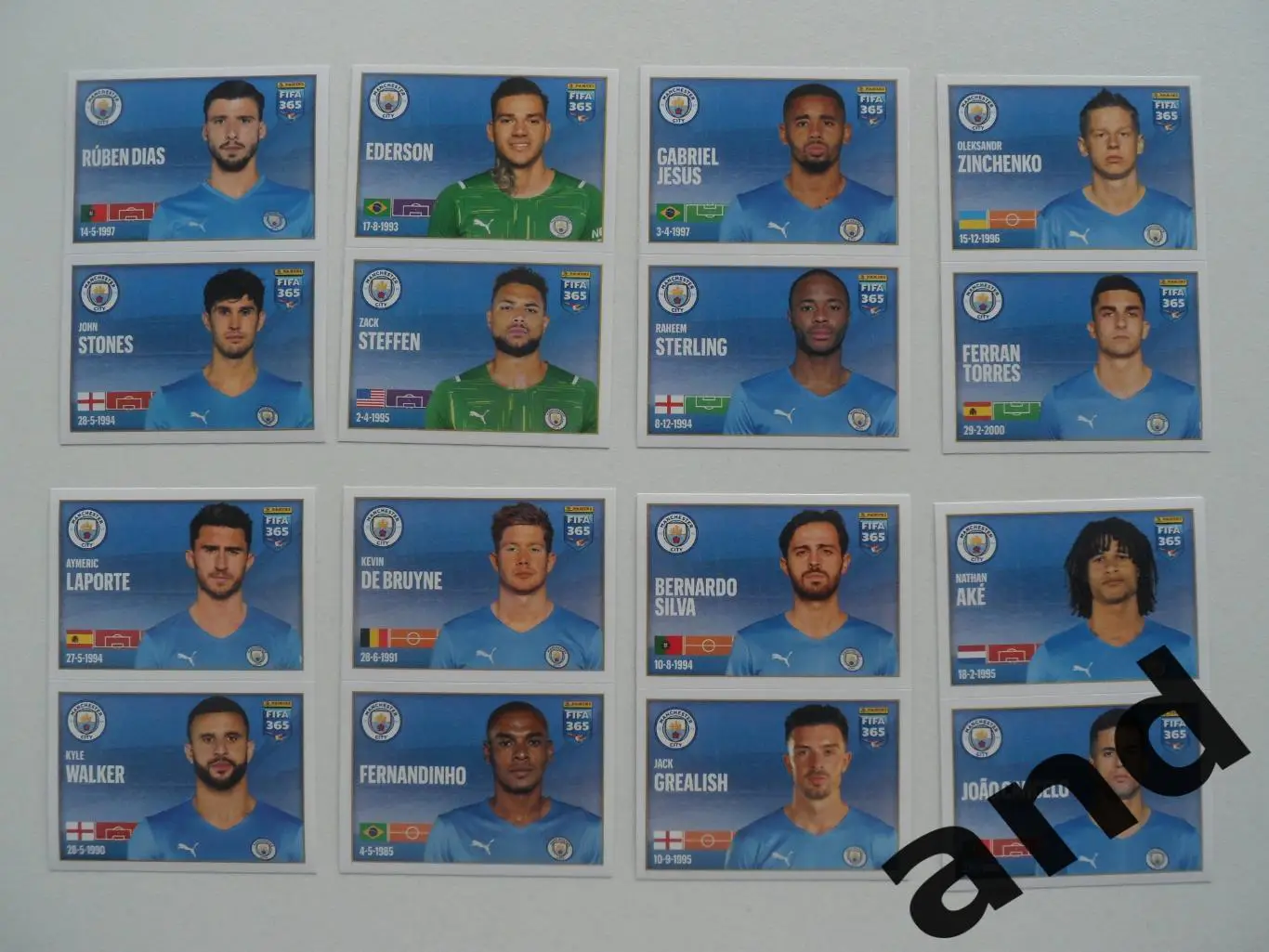 panini набор наклеек (8 шт.) FIFA 365 (2021-22),.