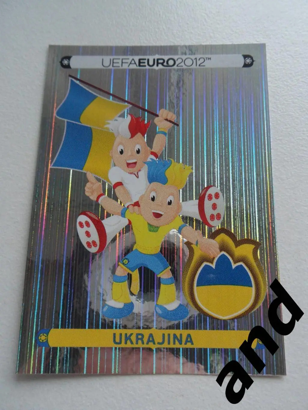 panini № 397 Ukrajina Чемпионат Европы 2012 панини